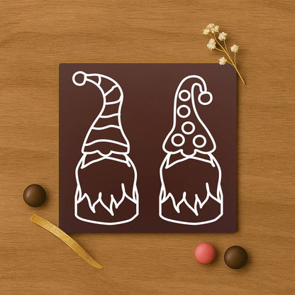 Doi pitici in ciocolata