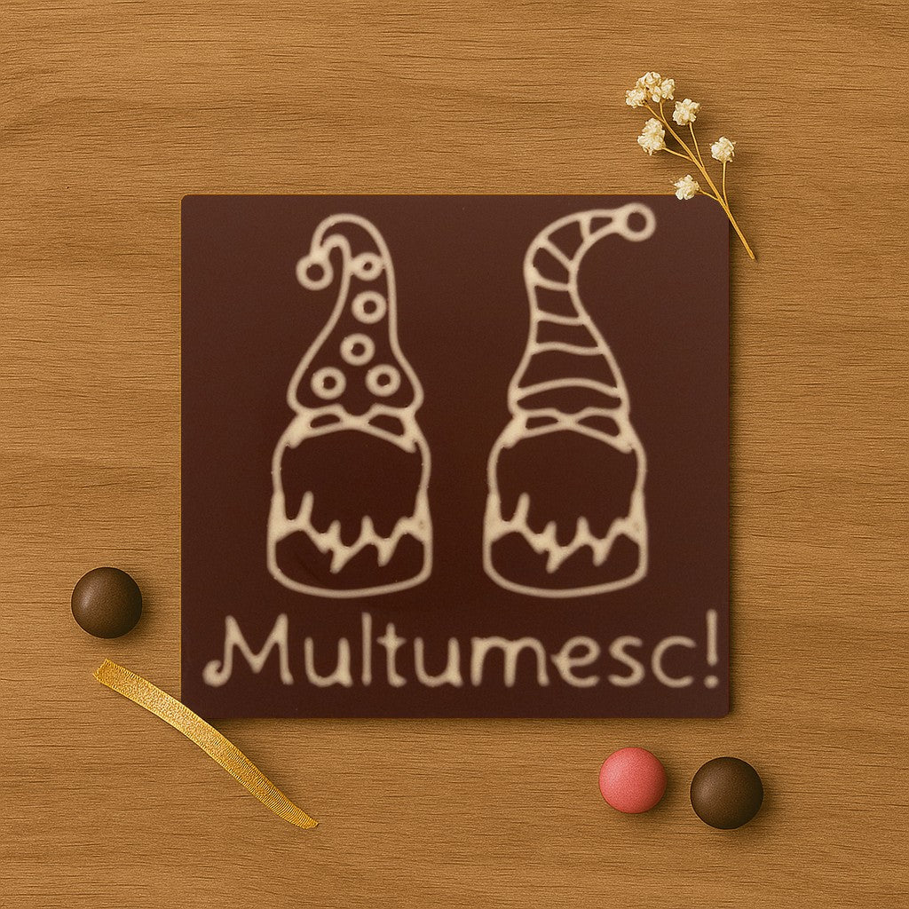 Doi pitici in ciocolata