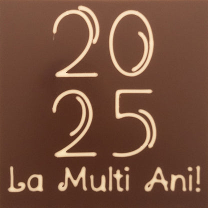 2025 Decoration with the message Happy New Year!