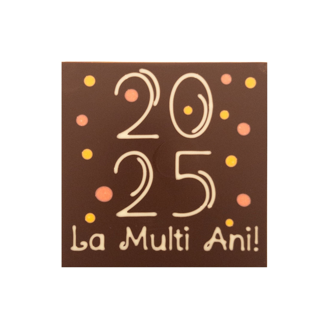 2025 Decoration with the message Happy New Year!