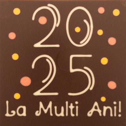 2025 Decoration with the message Happy New Year!
