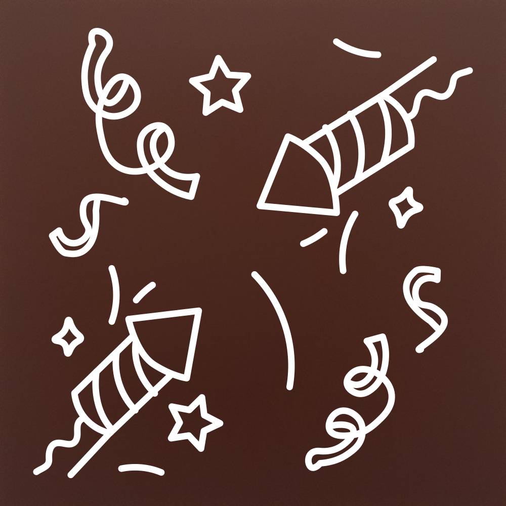 Chocolate Party Fireworks