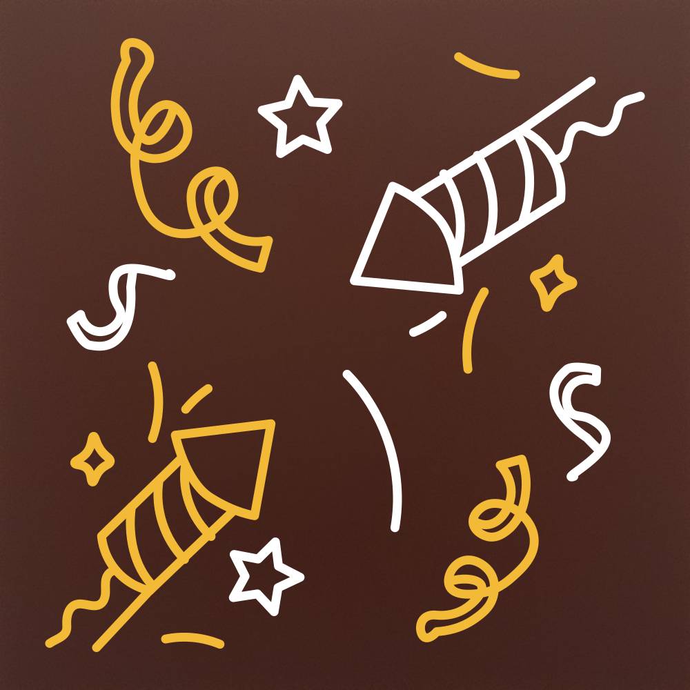 Chocolate Party Fireworks
