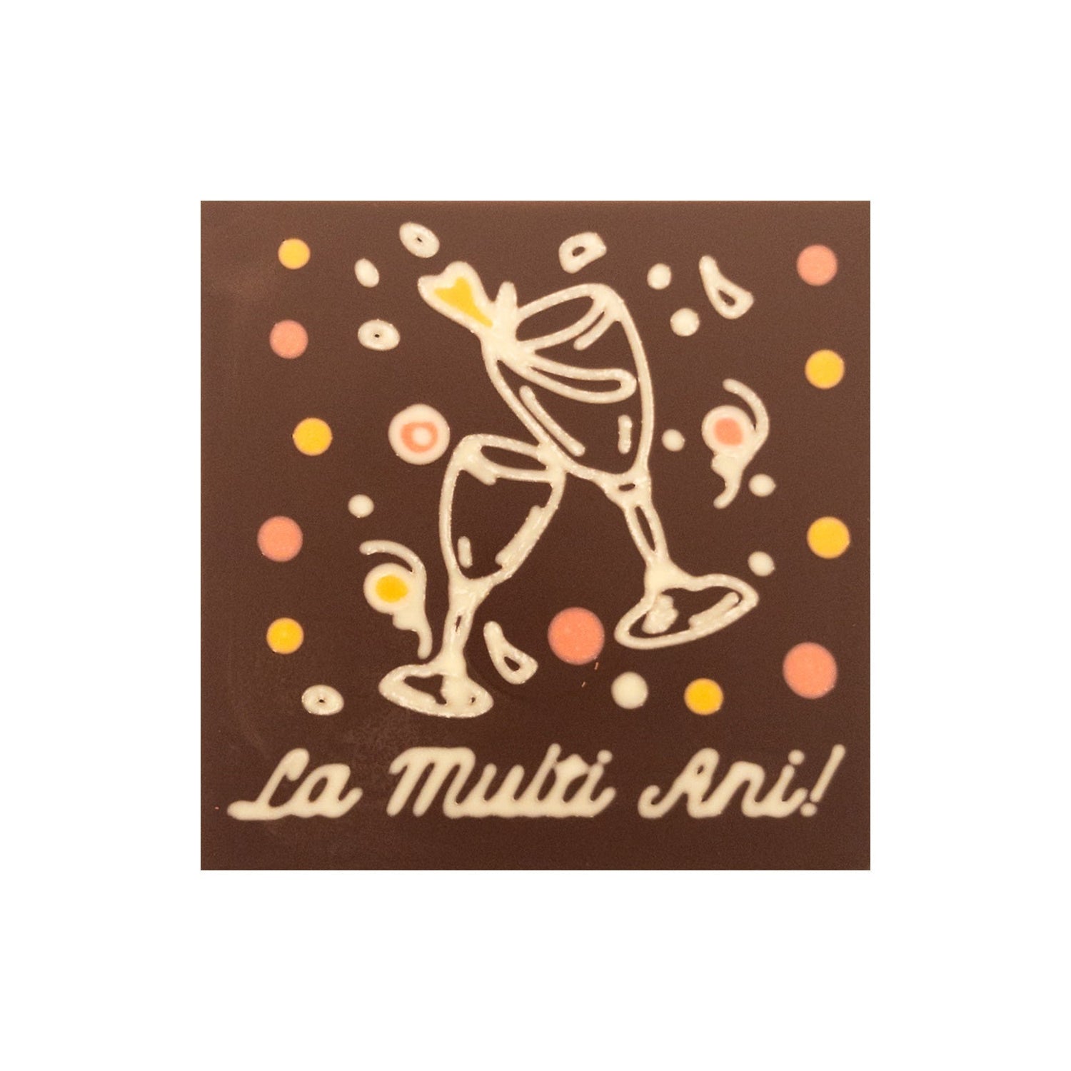 Pahare Festive cu mesajul La Multi Ani!