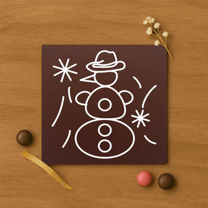 Frosty om de zapada in ciocolata