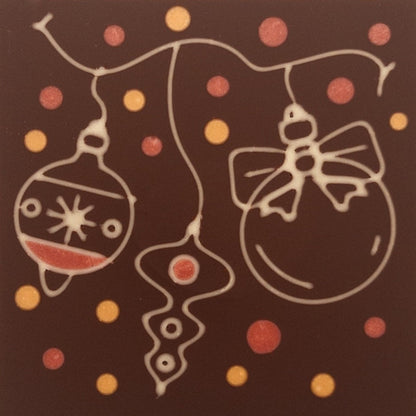 Globuri de Craciun in ciocolata