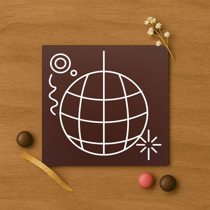 Chocolate Disco Globe