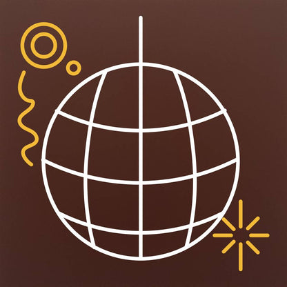Chocolate Disco Globe
