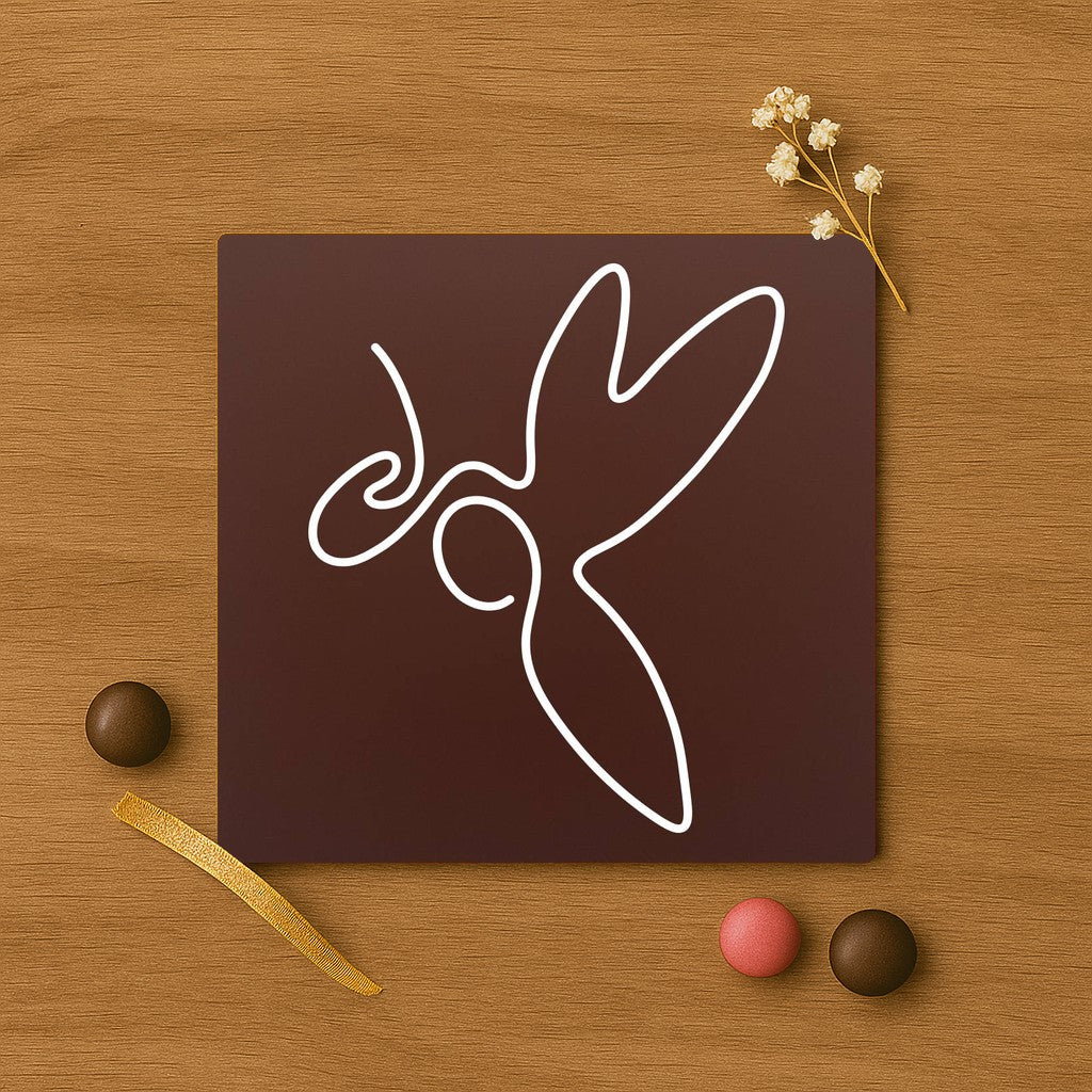 Colibri – desen in linie