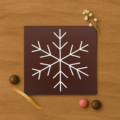 Chocolate Arrow Snowflake.