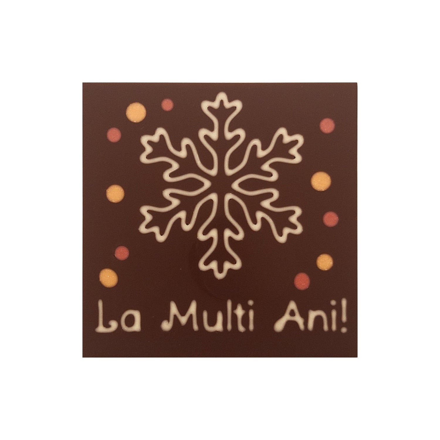 Ciocolata Fulg Dublu La Multi Ani!