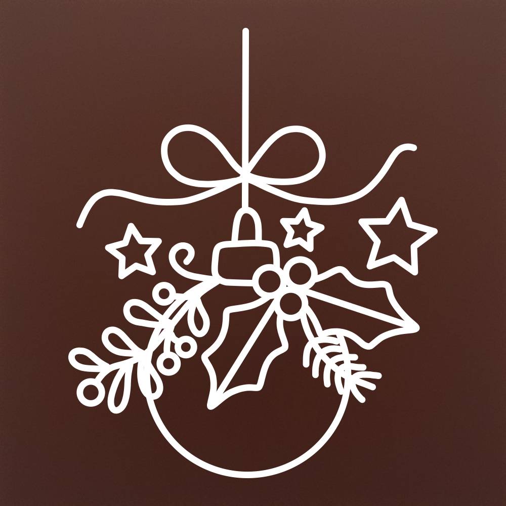 Glob Decorativ Ciocolata