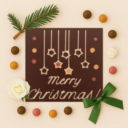 Colorful lucky stars Merry Christmas!