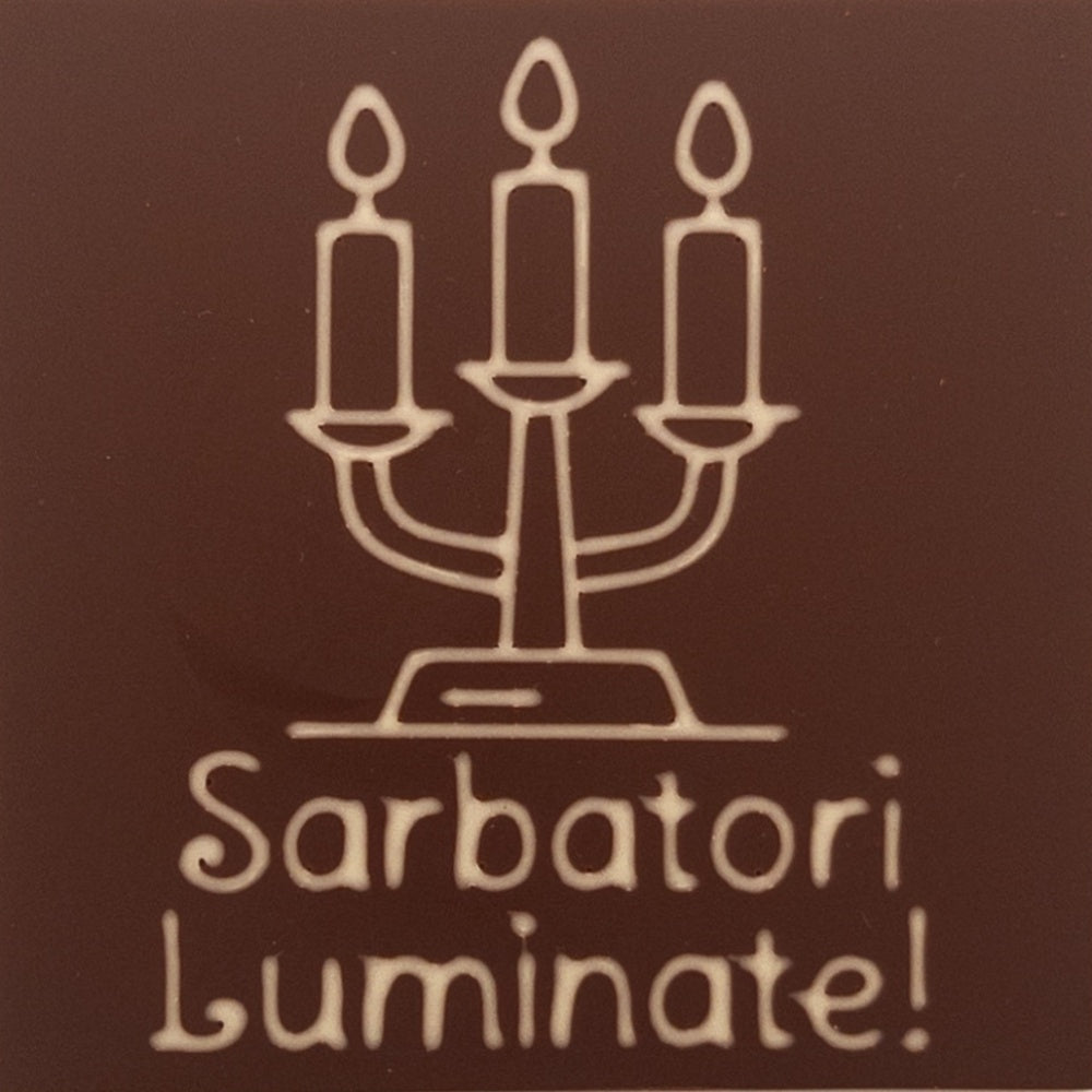 Candelabru cu 3 lumanari Sarbatori Luminate!