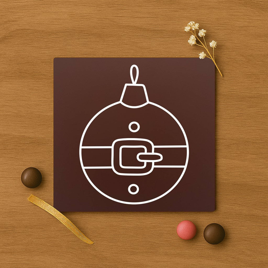 Decorative Chocolate Globe 2nd in chocolate