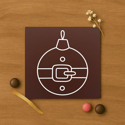 Decorative Chocolate Globe 2nd in chocolate