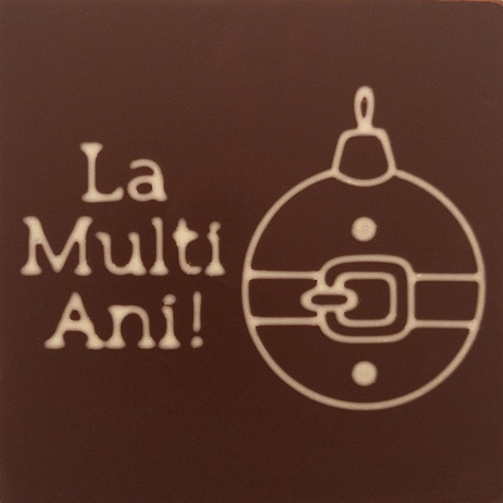 Glob Decorativ Ciocolata al 2lea La Multi Ani!