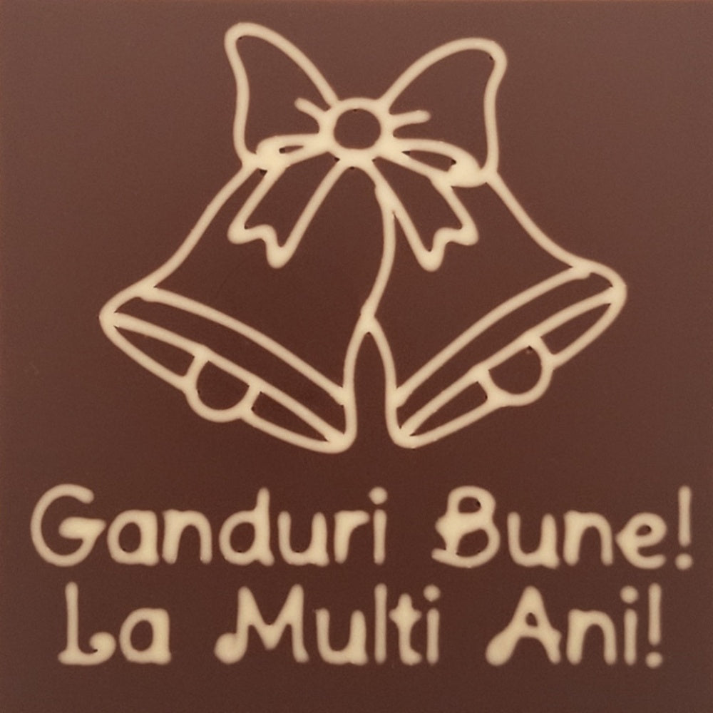 Decoratiune doi Clopotei Ganduri Bune! La Multi Ani!