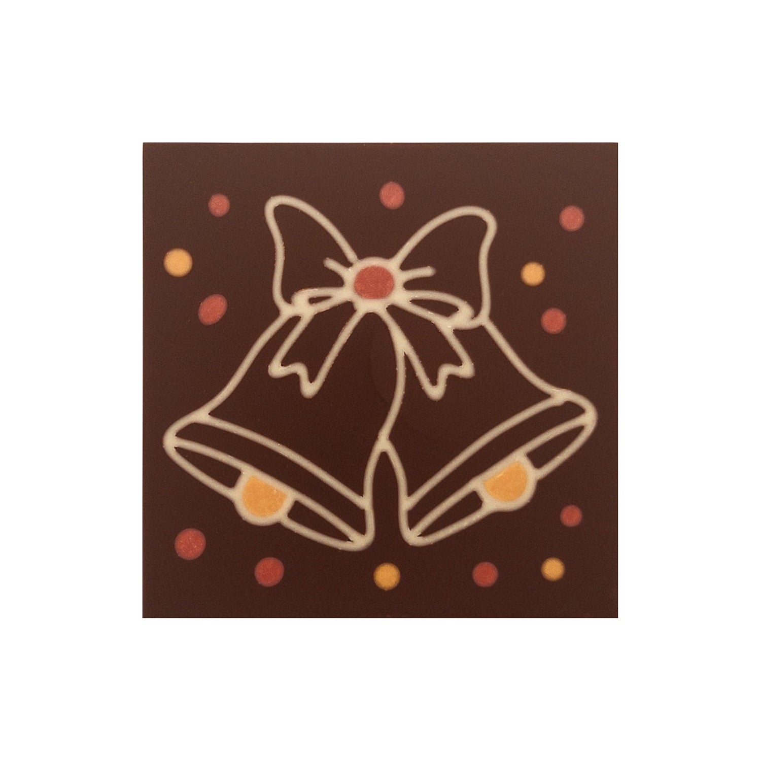 Decoratiune doi Clopotei in ciocolata premium