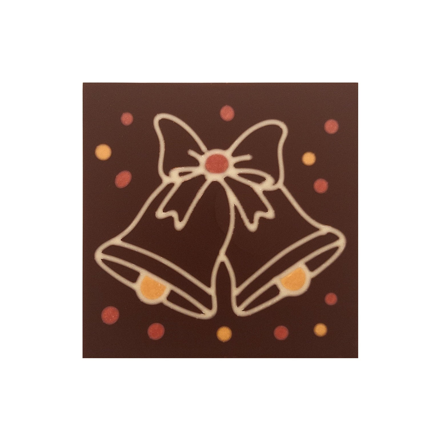 Decoratiune doi Clopotei in ciocolata premium