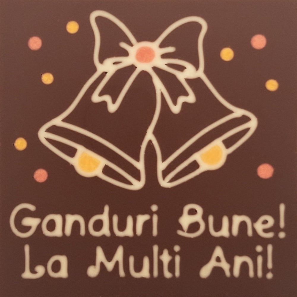 Decoratiune doi Clopotei Ganduri Bune! La Multi Ani!