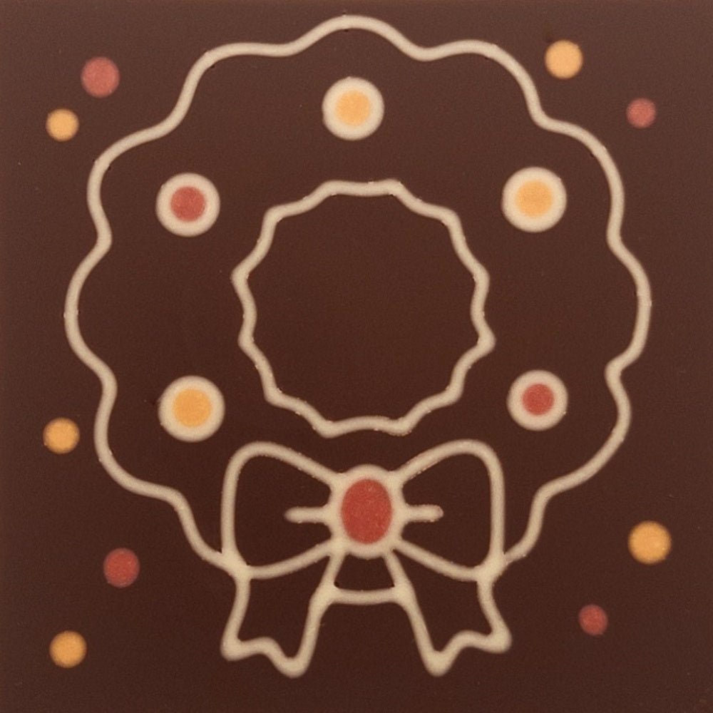 Decoratiune coronita in ciocolata premium