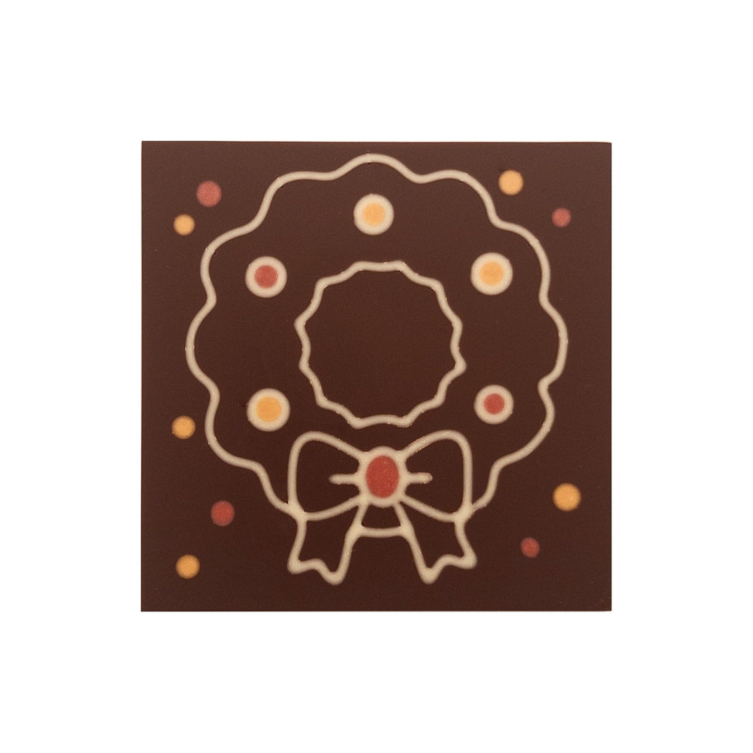 Decoratiune coronita in ciocolata premium