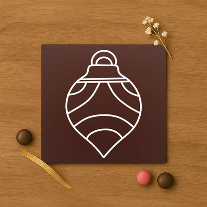 Glob Decorativ Ciocolata al 3lea in ciocolata premium