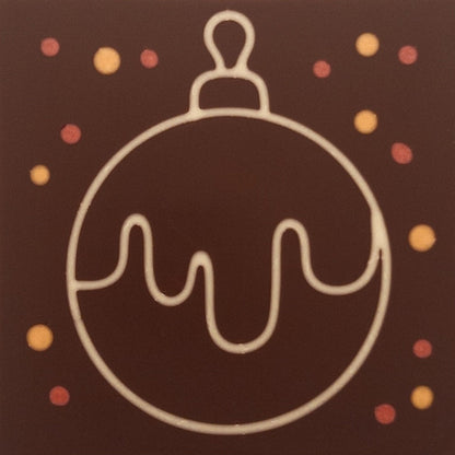 4th Chocolate Decorative Globe in premium chocolate