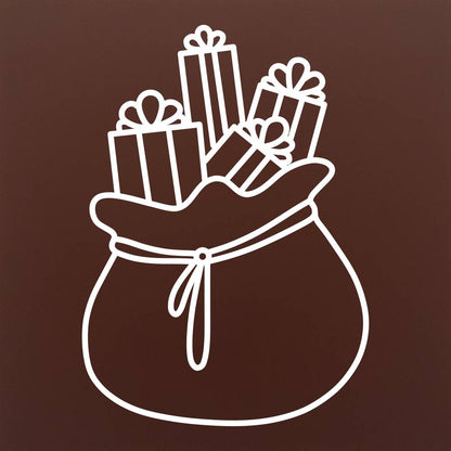 Sacul lui Mos Craciun in ciocolata premium