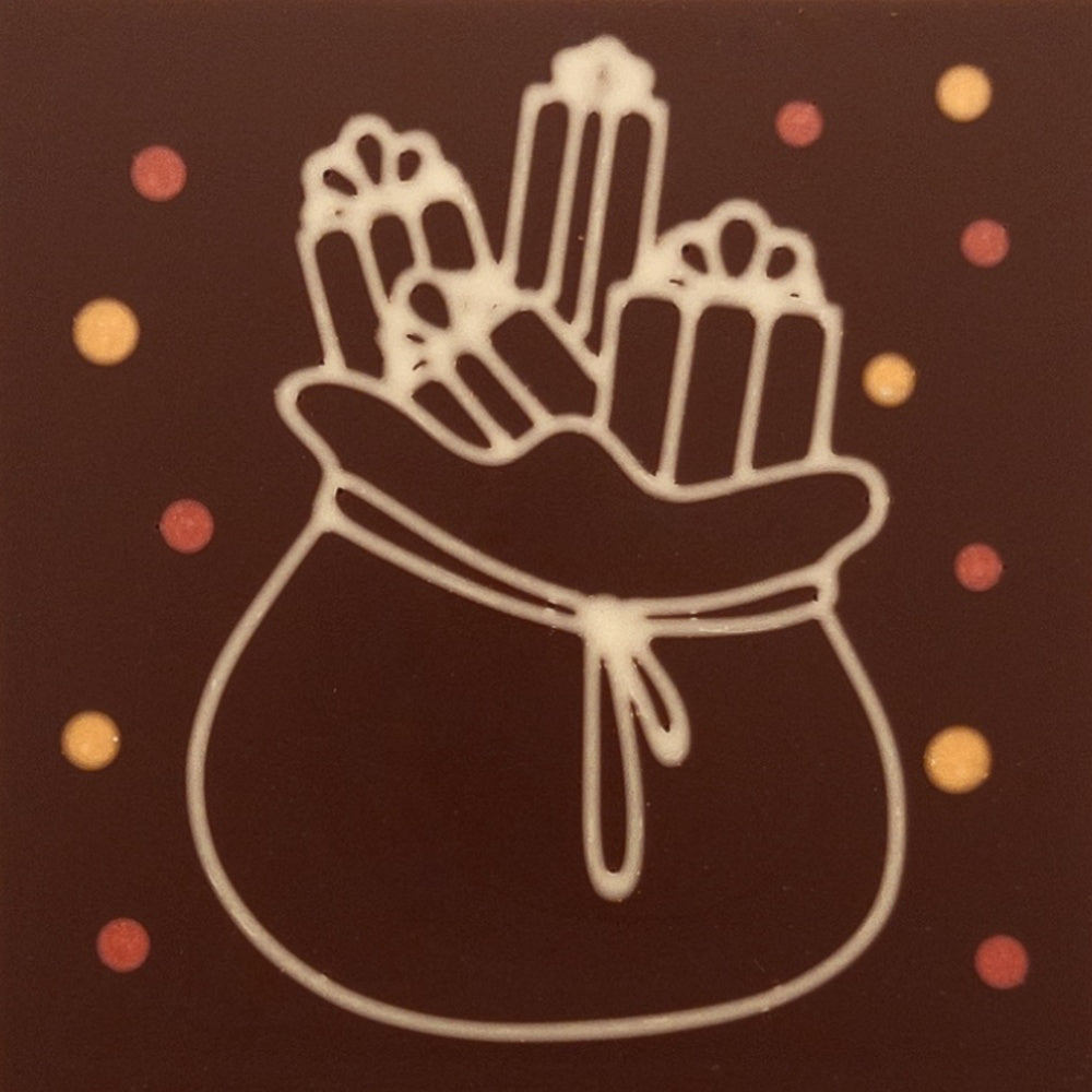 Sacul lui Mos Craciun in ciocolata premium