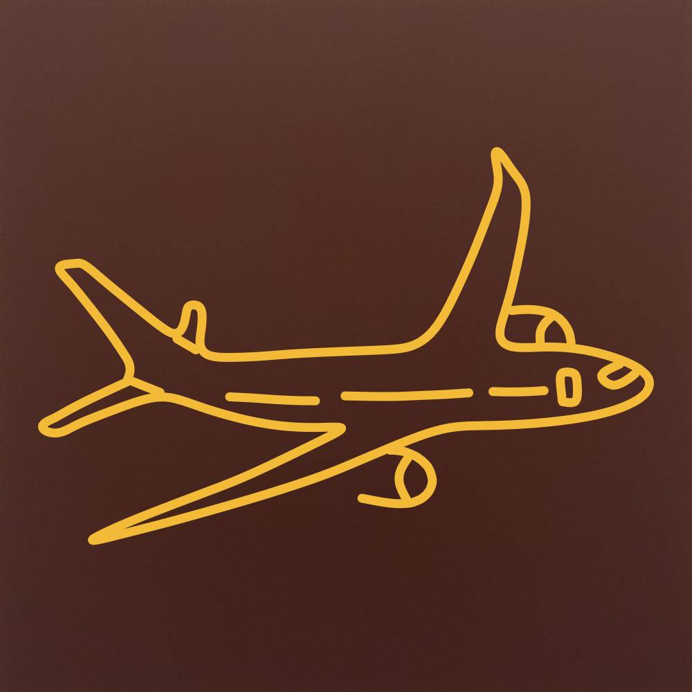 Tableta din ciocolata – Avion – contur – model Multicolor pe ciocolata
