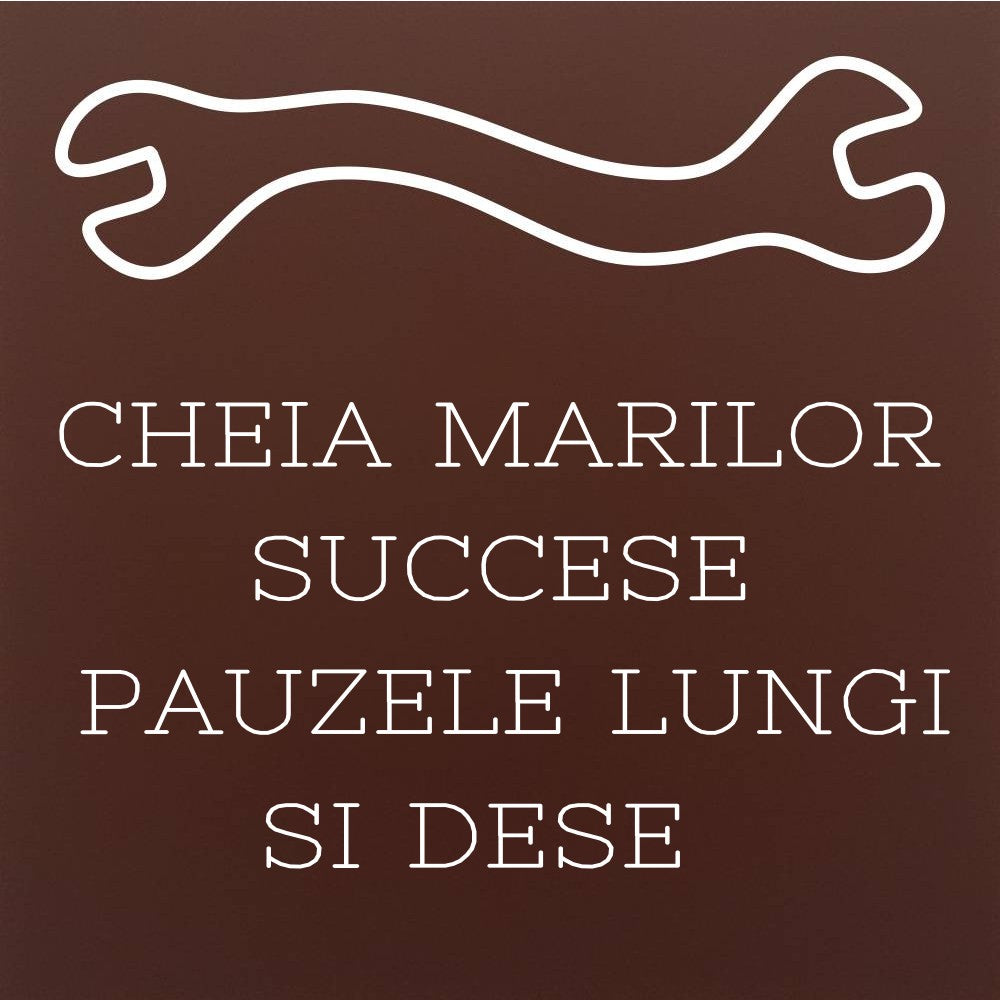 Tableta din ciocolata – Cheie – citat amuzant – model alb pe ciocolata