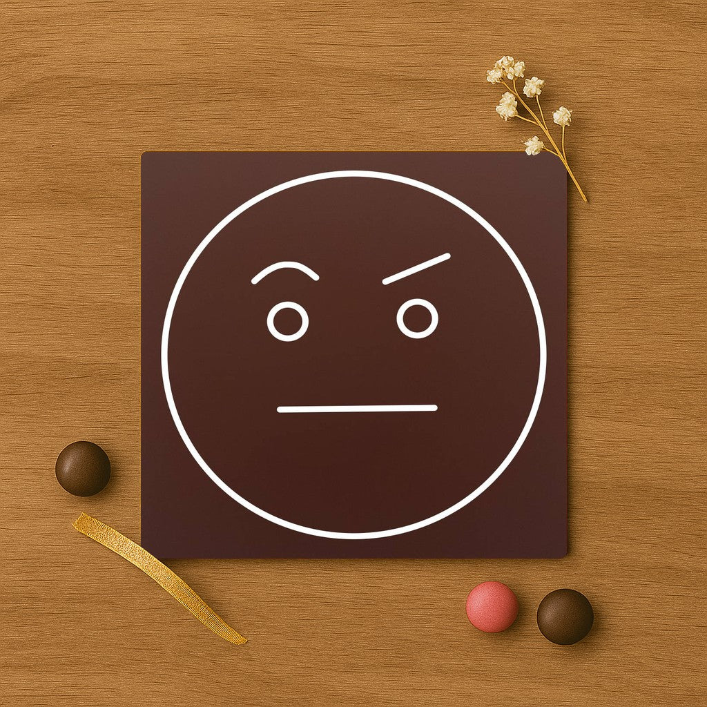 Emoticon Intrigat – fata surprinsa/curioasa