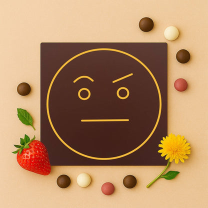 Emoticon Intrigat – fata surprinsa/curioasa