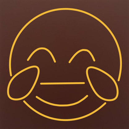 Tableta din ciocolata – Emoticon amuzat (LOL) – model Multicolor pe ciocolata