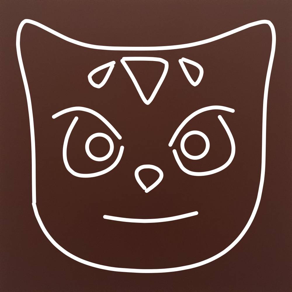 Tableta din ciocolata – Emoticon fata de pisica – model alb pe ciocolata