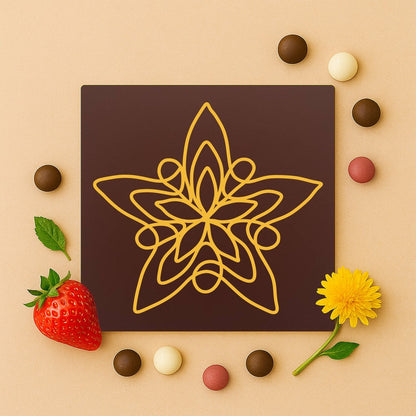 Doodle floare geometrica