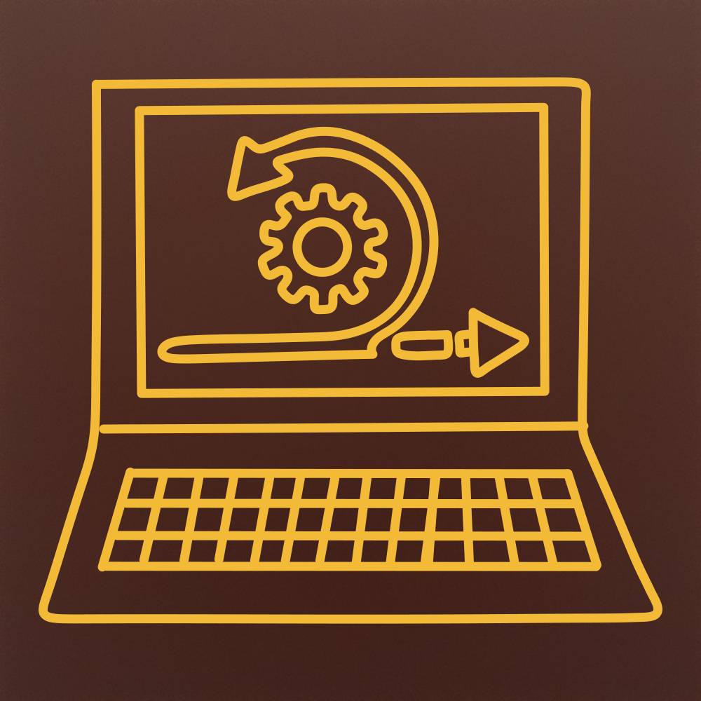 Tableta din ciocolata – Laptop cu rotita de proces – model Multicolor pe ciocolata