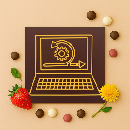 Laptop cu rotita de proces