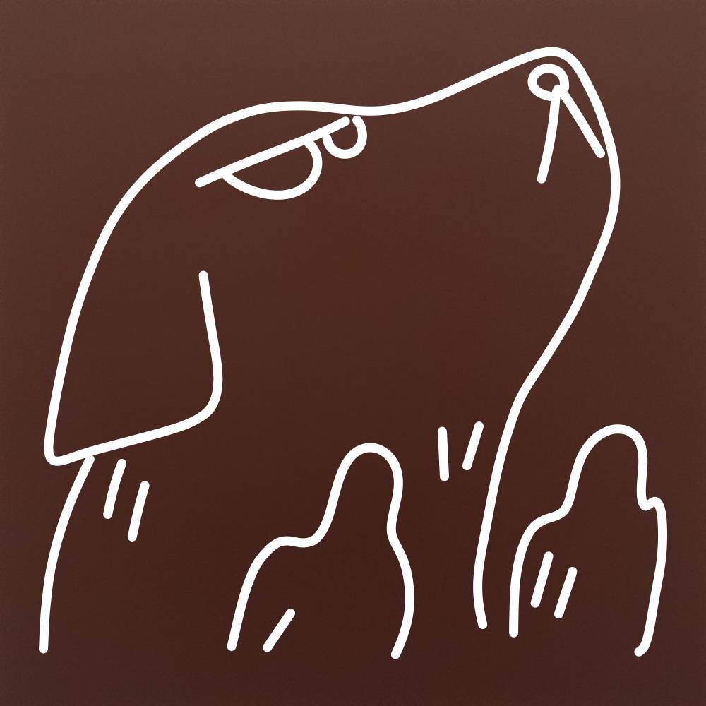 Tableta din ciocolata – Begging Dog – model alb pe ciocolata