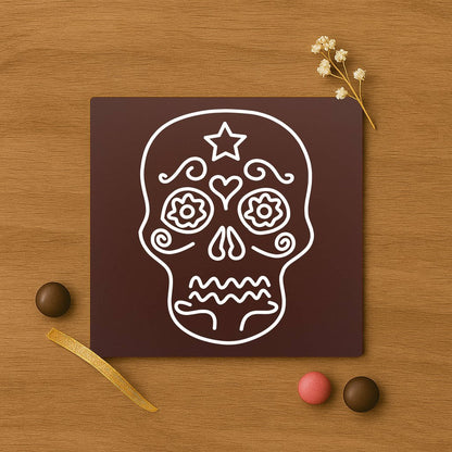 Craniu decorativ floral