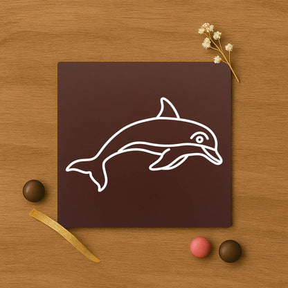 Delfin in salt