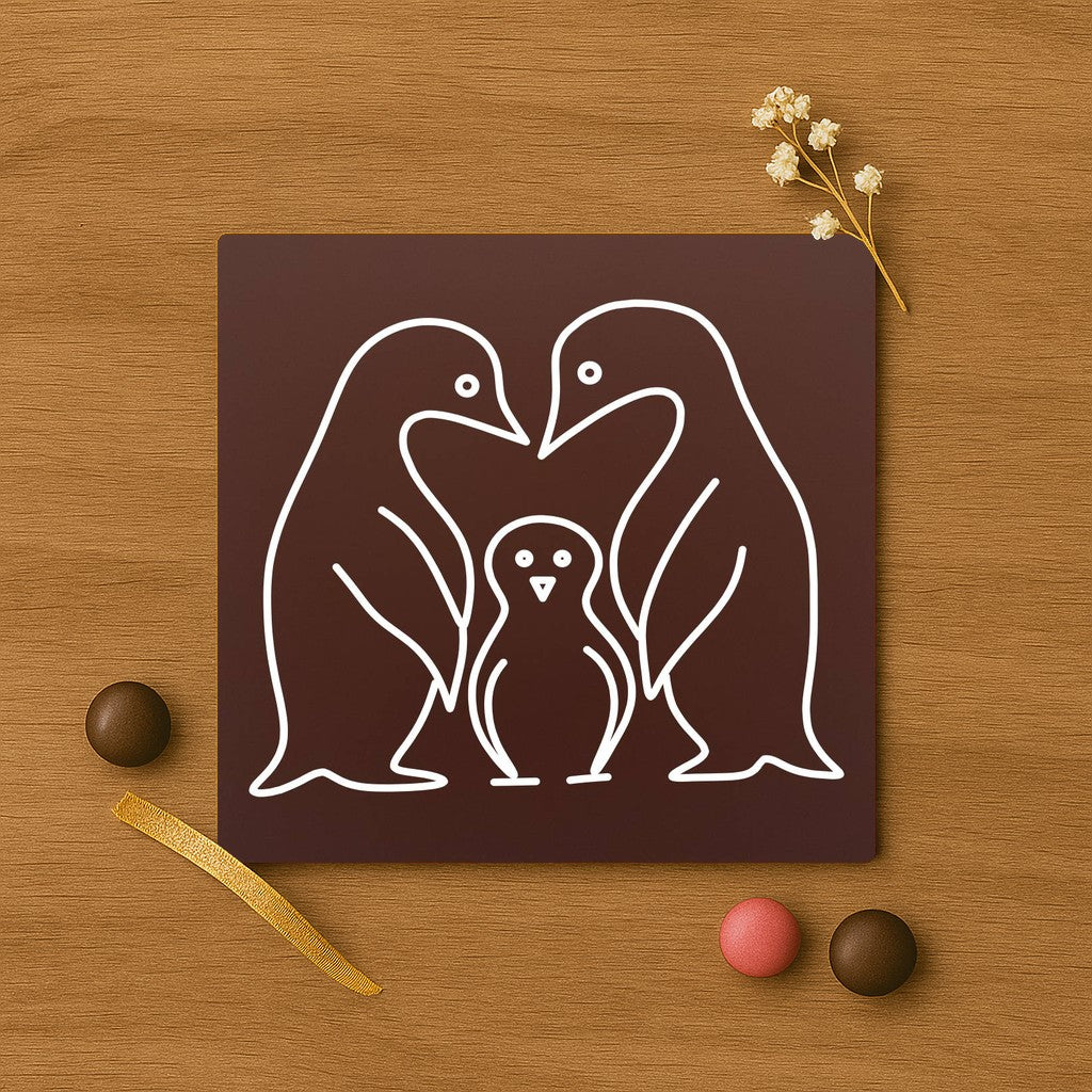 Familie de pinguini