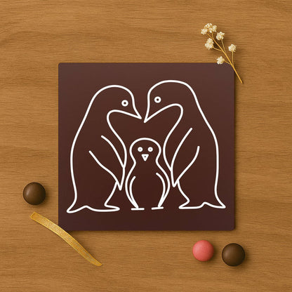 Familie de pinguini