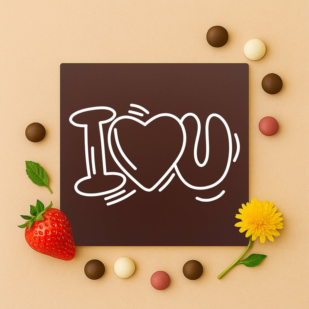I love you in ciocolata