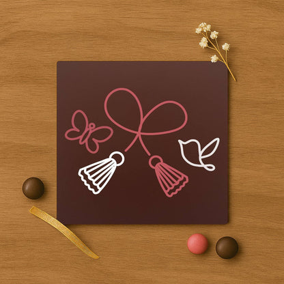 Martisor Martie in ciocolata