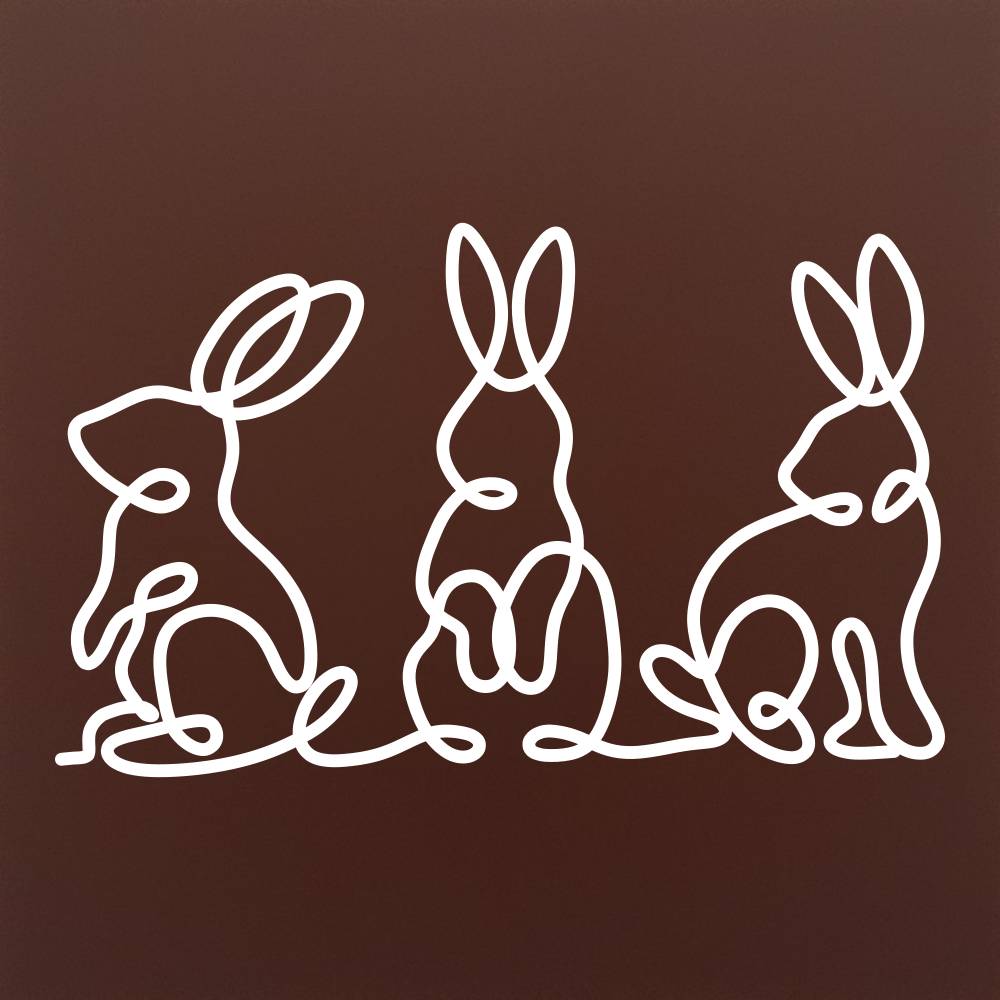 Iepurasi in ciocolata