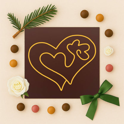 Heart with Clover – cadou pentru cupluri