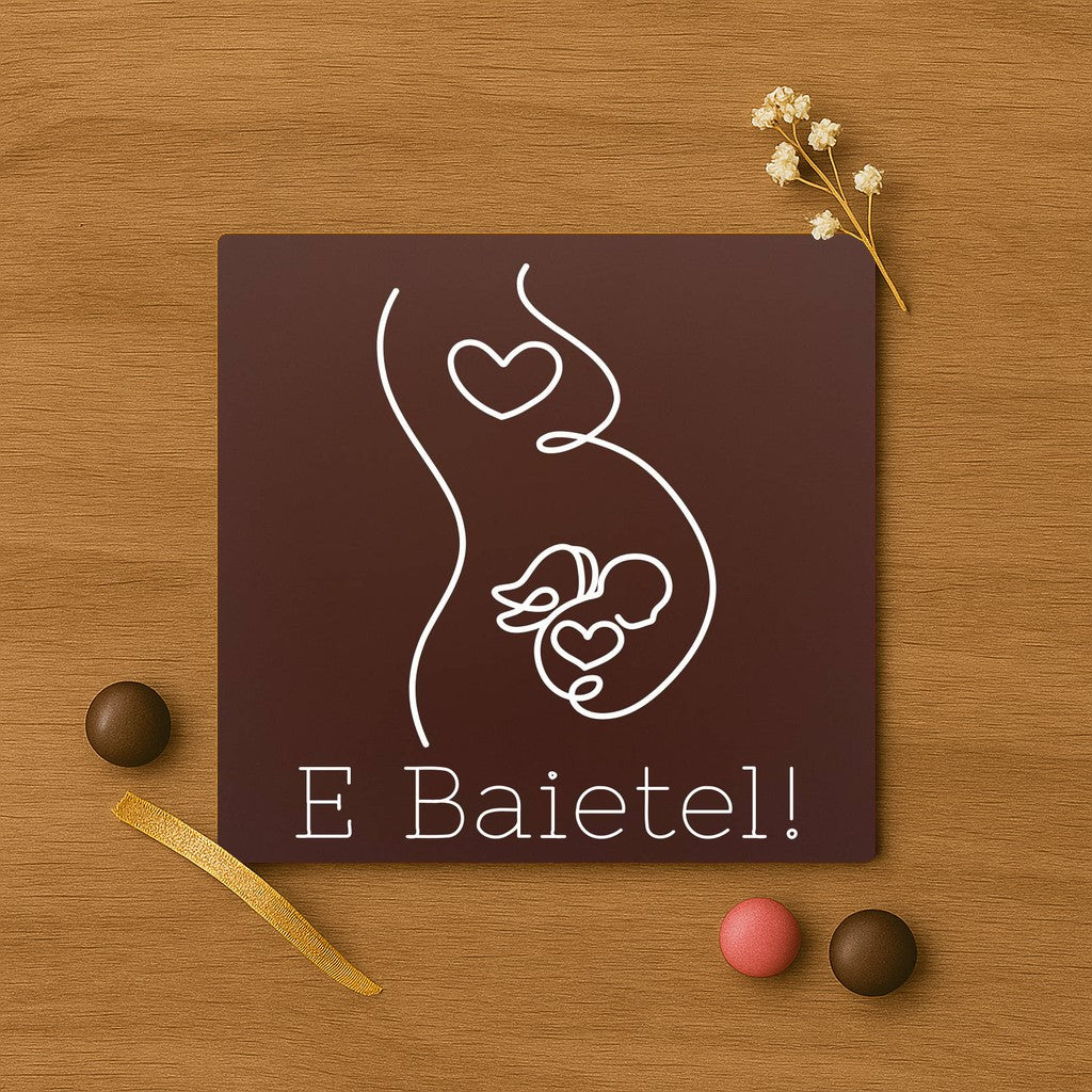 Silueta sarcina – Baietel
